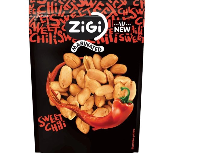 arašídy zigi sweet chili