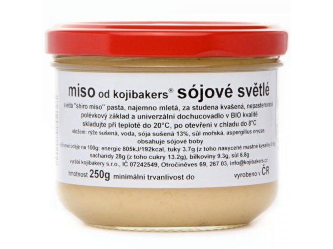 miso sojove svetle 250g