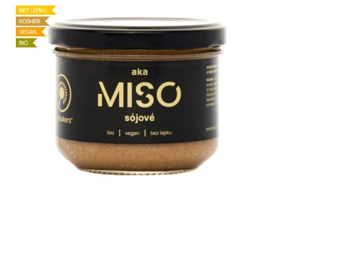 miso aka sojové