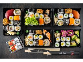 sushi box druhy