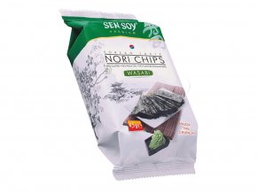 sen soy koresjke krupave rasy nori chips wasabi 4 5g kor