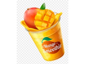Mango smoothie on transparent background PNG