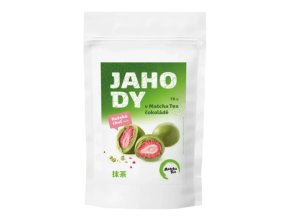 Jahody v matcha