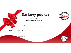 poukaz Poke fresh