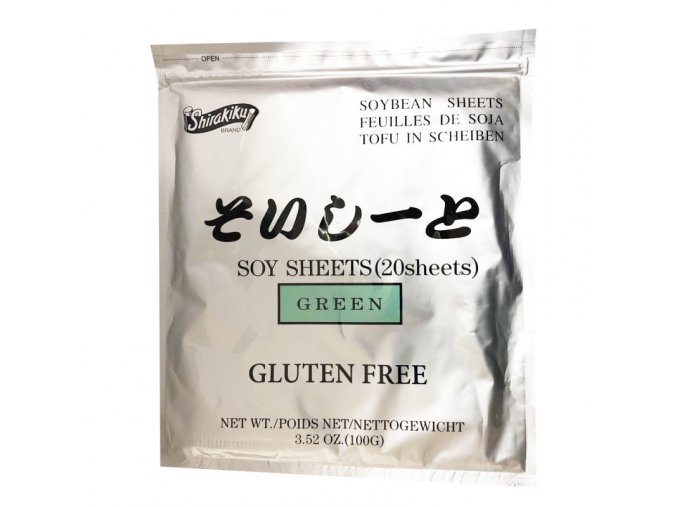 Sójové listy na sushi zelenej