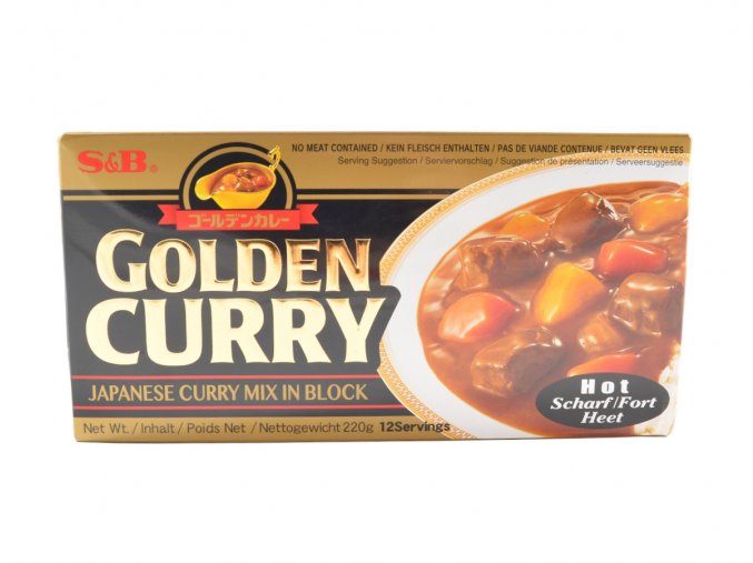 golden curry japonské
