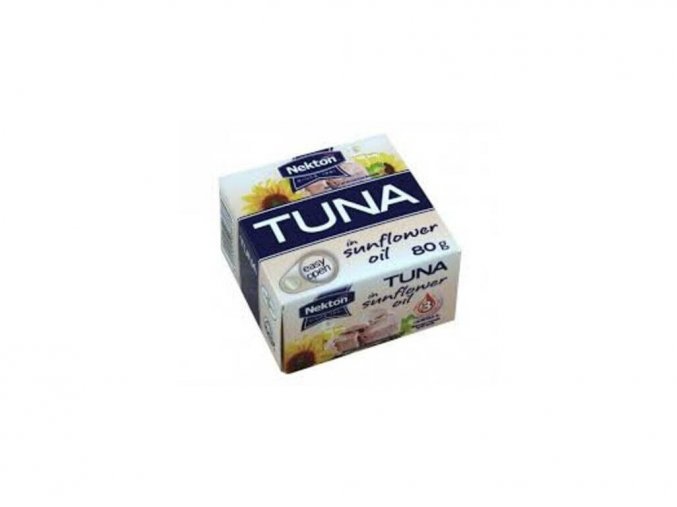 Tuniak v slnečnicovom oleji Nekton 80g