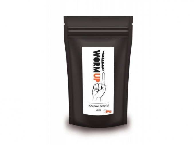 Červíky chrumkavé  s chilli 20g