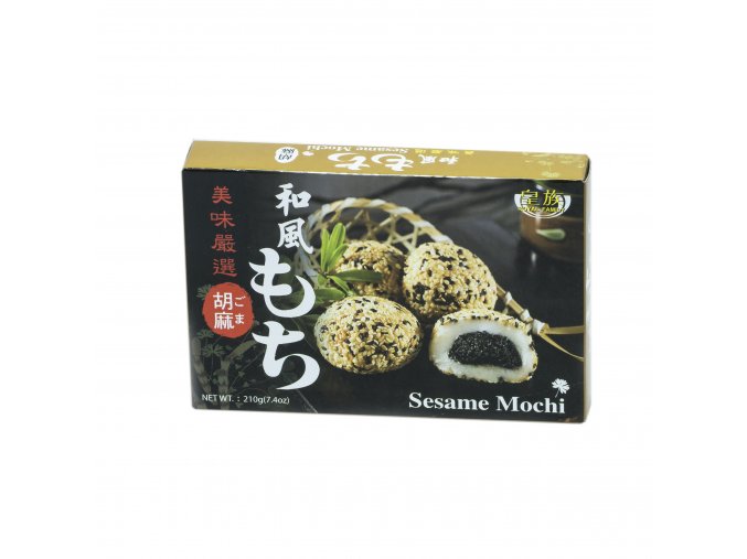 Ryžové koláčiky Mochi - sezam