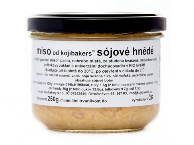 miso sojove hnede 250g