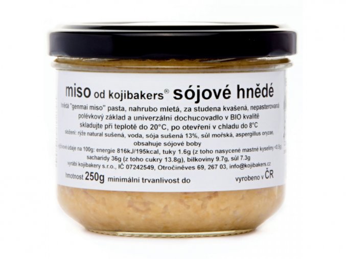 miso sojove hnede 250g