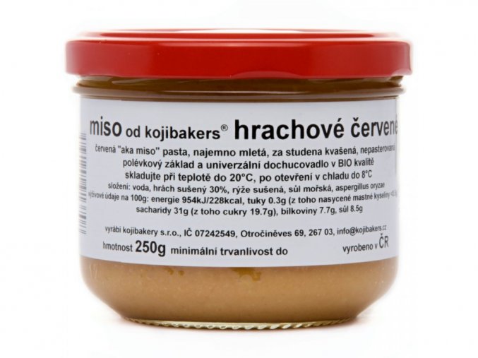 miso hrachove cervene 250g