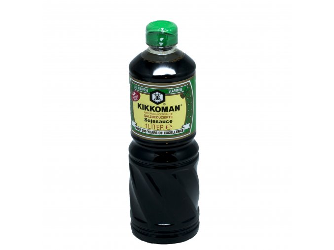 kikkoman zelený 1l less salt