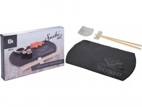 Súprava na servírovanie sushi - bridlica 1 osoba