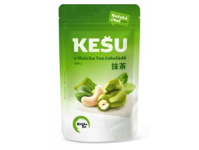 Kešu oriešky v matcha čajovej čokoláde