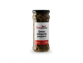 Chilli papričky Nakrájané zelené Jalapeño v náleve 330 g