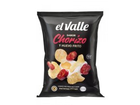 El Valle Chips s chorizom a vajíčkom 130g DMT: 12/25