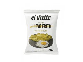 El Valle Chipsy s príchuťou vyprážaných vajec 130g DMT: 12/25
