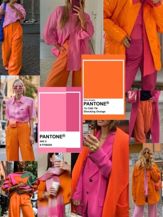 Význam barev: Pink & Orange — energie, která září PINK — něha, ženskost, magnetická jemnost • Barva sebelásky a...