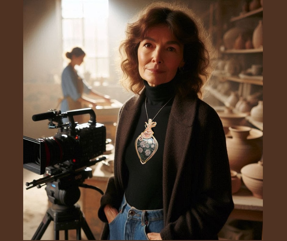 Rubín v turmalínu – šperk pro režisérku