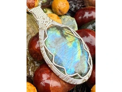 Labradorit – náhrdelník ELARBORIN