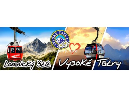 Magnetka Lomnický štít Leto 8