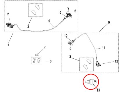 945fb5a9276143cb284951d6dda37087 brzdovy spinac na hadici sur ron brake power off switch set 52120 yq2b 0000 19200 19200