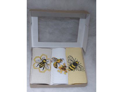 Vyšívané kuchynské utierky - BEE