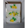 Vyšívané kuchynské utierky LEMON