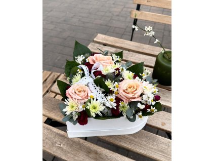 Velké srdce Flowerbox