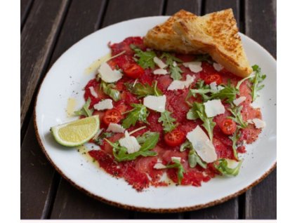 hovězí carpaccio 2