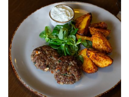 bramborovo špenátové placky