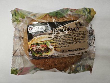 Hamburger kuřecí 220g