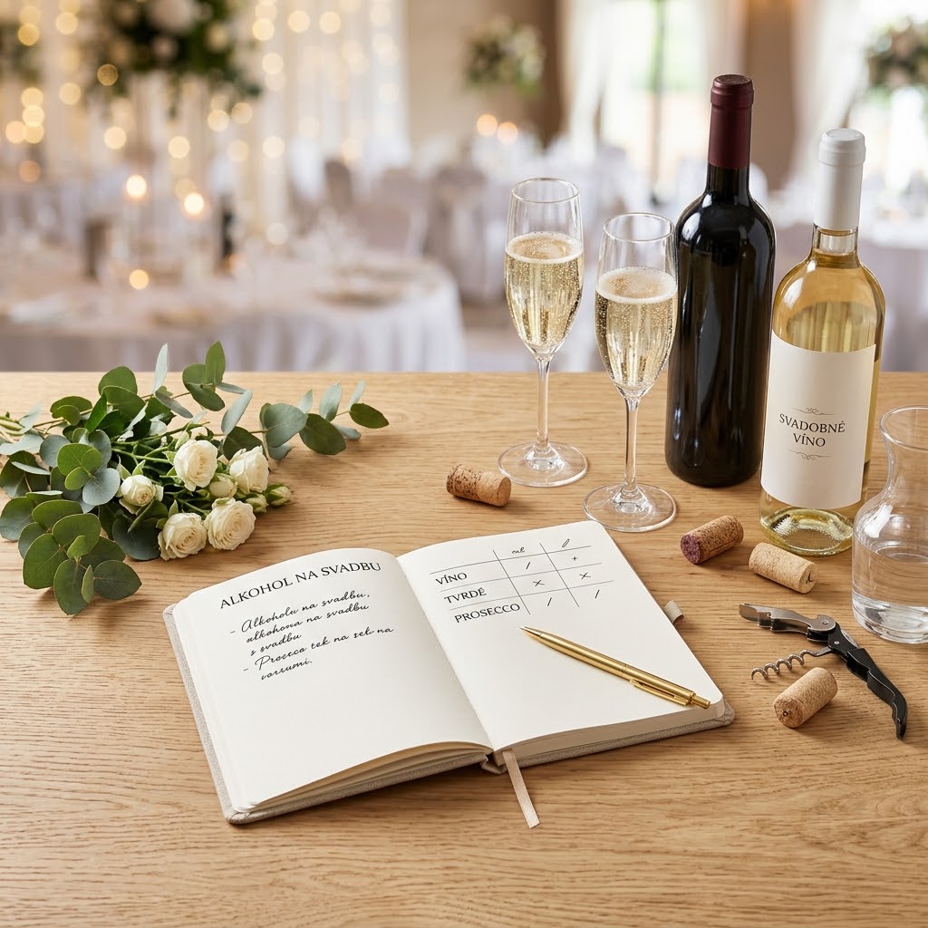 Koľko alkoholu na svadbu: Praktická kalkulačka a prepočet fliaš na osobu 🍾