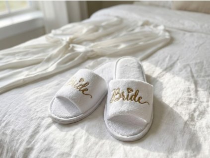 papuce pre nevestu bride