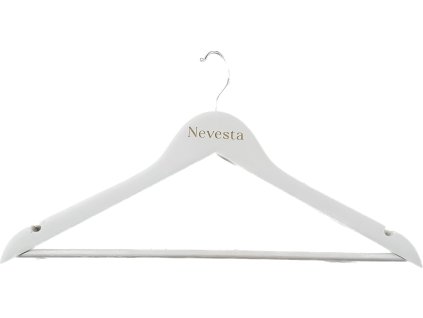 Svadobný vešiak pre nevestu – elegantný doplnok na svadobný deň