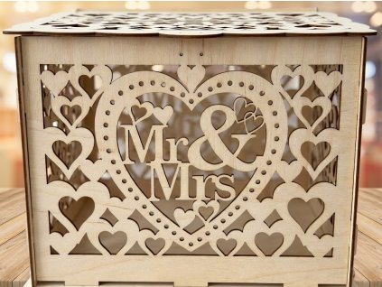 box na obalky mr and mrs