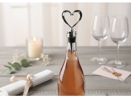 kovova-zatka-na-vino-srdce-strieborna