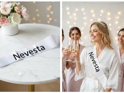 biela-serpa-pre-nevestu-napis-nevesta