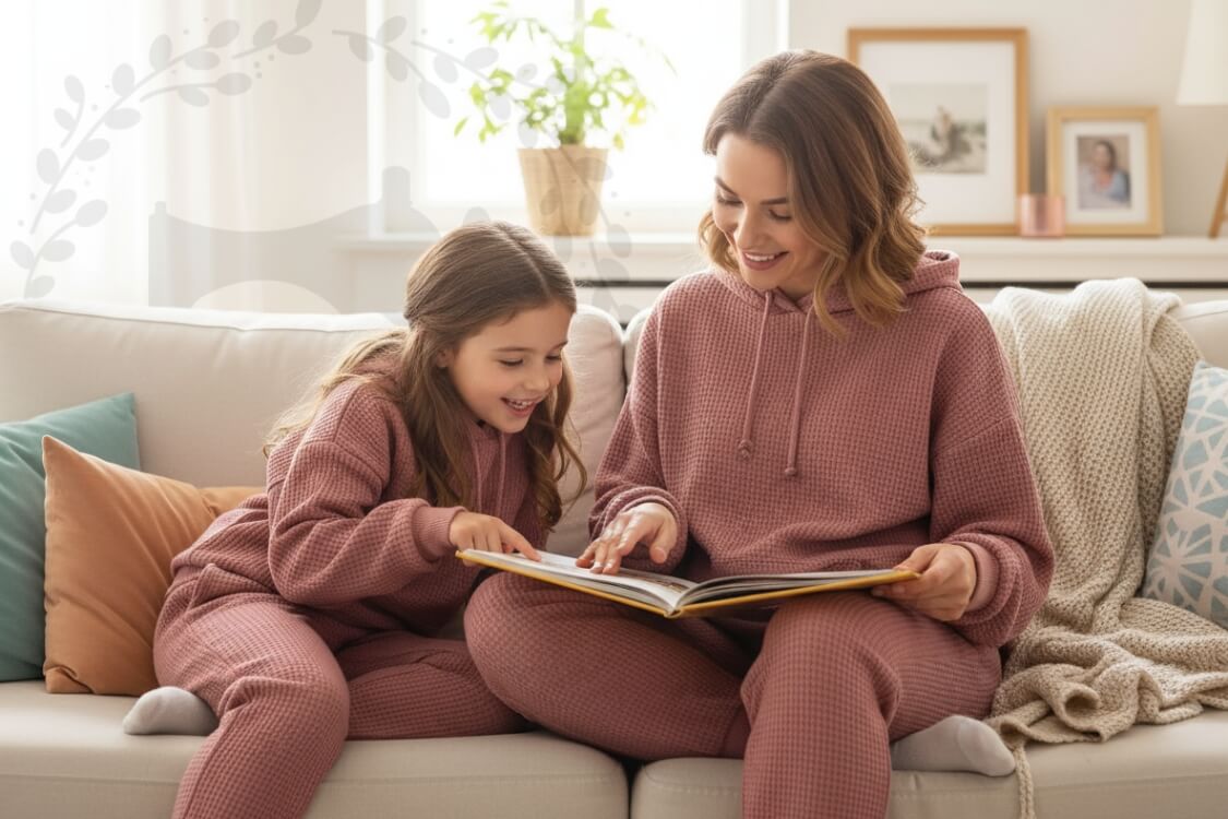 Waffle : látka hebká, stylová a ideální na teplákovky a "matching outfity"