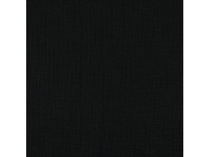 Mušelín - Černá | Švadlenka Madlenka