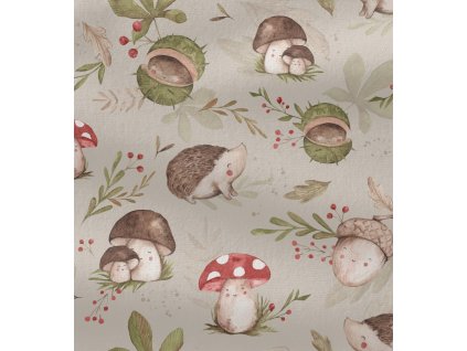 Teplákovina – Teplákovina - Ježek s kaštany Švadlenka Madlenka