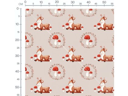 Teplákovina - Srneček | Švadlenka Madlenka