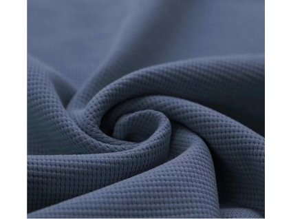 Látka – Wafle-Modrá Švadlenka Madlenka