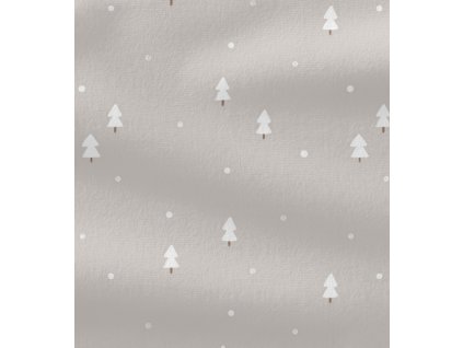 Úplet - Bílé stromečky | Švadlenka Madlenka