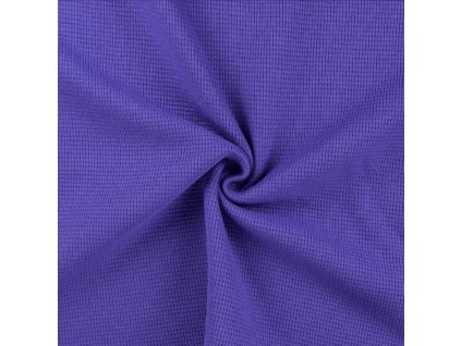 Látka – Wafle-Fialová Švadlenka Madlenka