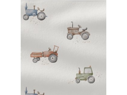 Teplákovina -  Retro traktory | Švadlenka Madlenka