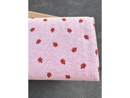Úplet - Berušky na růžové