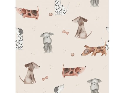 Úplet - Psí kamarádi | Švadlenka Madlenka