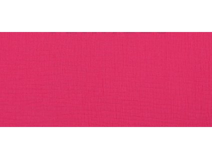 Látka – Bio Mušelín - Fuchsia Švadlenka Madlenka